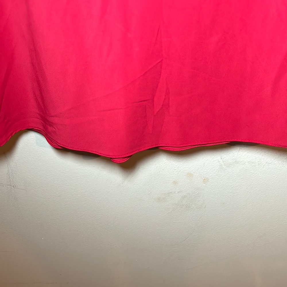 Spense Pink Ruffled Fitted Tank Top - Picture 4 of 15